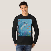 Joyful Dolphin Moments Tシャツ (正面フル)