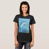 Joyful Dolphin Moments Tシャツ (正面フル)