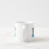 Joyful Dolphin Splash - Specialty Mug エスプレッソカップ (裏面)