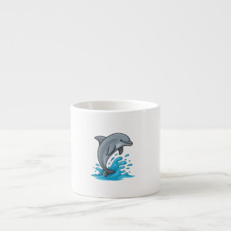 Joyful Dolphin Splash - Specialty Mug エスプレッソカップ