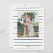 Joyful Double Photo Christmas シーズンカード (裏面)