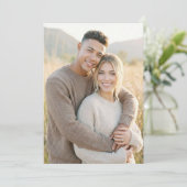 Joyful Earthy Realistic Photo 招待状 (スタンド正面)