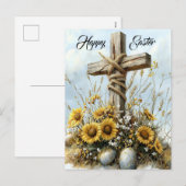 Joyful Easter Blessings シーズンポストカード (正面/裏面)