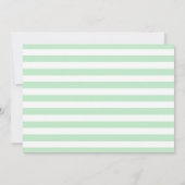 "Joyful Easter! Cute Rabbit and Family Photo" 招待状 (裏面)