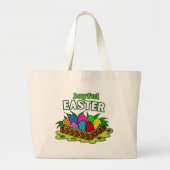 Joyful Easter -Easter Tote Bag ラージトートバッグ (正面)