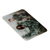 Joyful Eleganceスクリプトホリディフォト マグネット (右側)