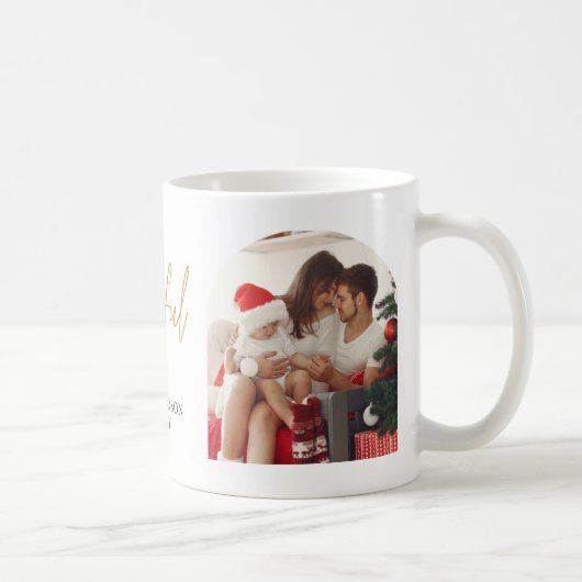 Joyful Family モダン Winter Holiday 2の写真 コーヒーマグカップ (右)