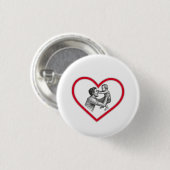 Joyful Fatherhood - Dad and Baby 缶バッジ (正面&裏面)