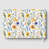 Joyful Floral Digital Illustration ゲストブック (裏面)
