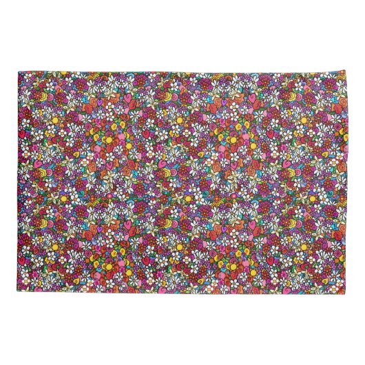 Joyful Garden 枕カバー (裏面)