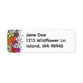 Joyful Garden Address labels ラベル (正面)