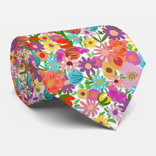Joyful Garden Bloom ネクタイ (ロール)