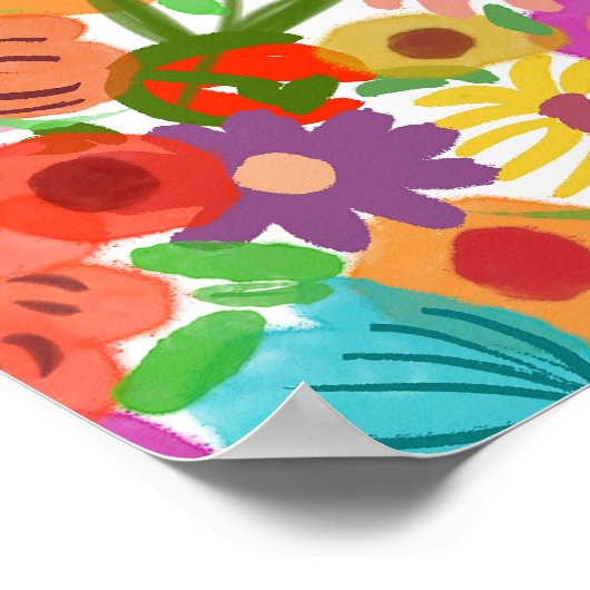 Joyful Garden Bloom ポスター (角)