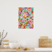 Joyful Garden Bloom ポスター (キッチン)