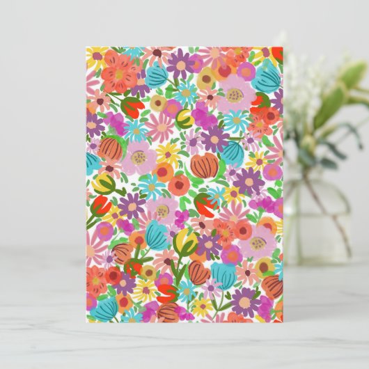 Joyful Garden Bloom 招待状 (スタンド正面)