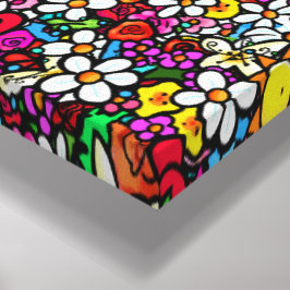 Joyful Garden Groovy キャンバスプリント