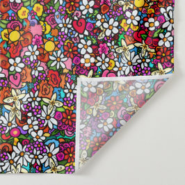 Joyful Garden Groovy  タペストリー