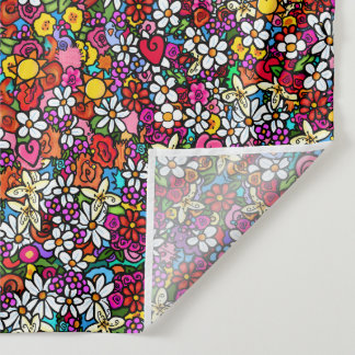 Joyful Garden Groovy  タペストリー