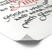 Joyful God, 20"x12.5",プリント ポスター (角)