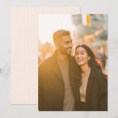 Joyful Golden Intimate Photo 招待状 (正面/裏面)