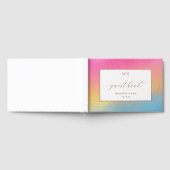 Joyful Gradient Guestbook Cover ゲストブック (全面)