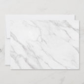 Joyful Grayscale Modern Photo セーブザデート (裏面)
