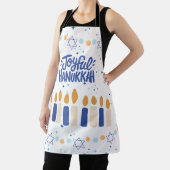 Joyful Hanukkah エプロン (インサイチュ)