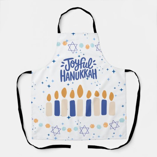 Joyful Hanukkah エプロン (正面)