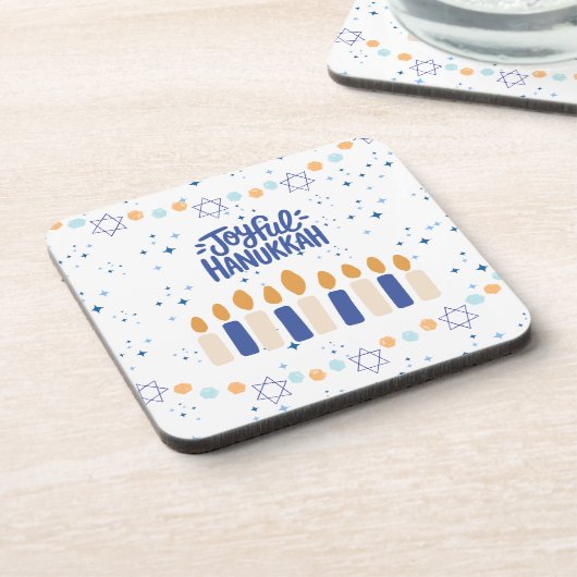 Joyful Hanukkah コースター (左側)