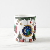 Joyful Heart, Merry Merry Mind — Classic Christmas コーヒーマグカップ (中央)