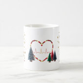 Joyful Heart Merry Mind Christmas Mug | Minimalist コーヒーマグカップ (中央)
