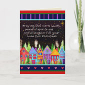 Joyful Hearts Neighborhood Village Christmas  カード (正面)