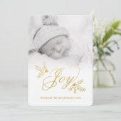 Joyful Holidayフォトカード シーズンカード (スタンド正面)