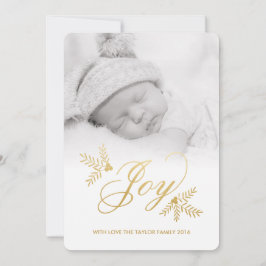 Joyful Holidayフォトカード シーズンカード