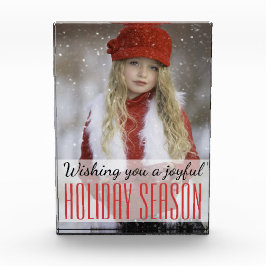 Joyful Holiday Season Photo Block - Holidayzforday フォトブロック
