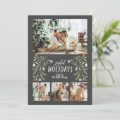 Joyful Holidaysフォトクリスマスカード シーズンカード (スタンド正面)