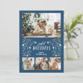 Joyful Holidaysフォトクリスマスカード シーズンカード (スタンド正面)