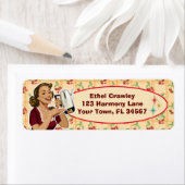 Joyful Homemaker Return Address Labels - Cherry Ba ラベル (インサイチュ)