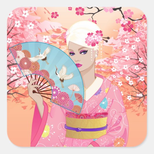 Joyful in Japan スクエアシール (正面)