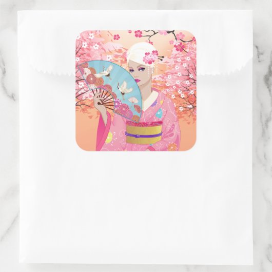 Joyful in Japan スクエアシール (バッグ)