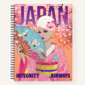 Joyful in Japan ノートブック (正面)