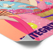 Joyful in Japan Art Print ポスター (角)