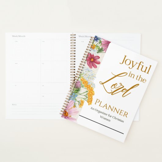Joyful in the Lord Planner  プランナー手帳 (ディスプレー)