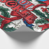 Joyful Jamboree Maximalist Holiday ラッピングペーパー (角)