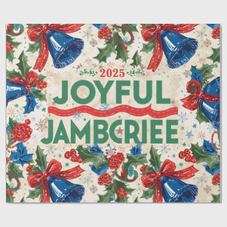 Joyful Jamboree Maximalist Holiday ラッピングペーパー