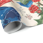 Joyful Jamboree Maximalist Holiday ラッピングペーパー (ロールコーナー)