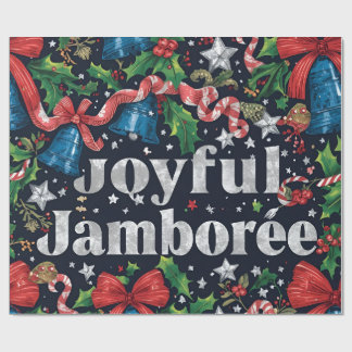 Joyful Jamboree Maximalist Holiday ラッピングペーパー