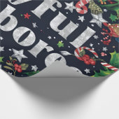 Joyful Jamboree Maximalist Holiday ラッピングペーパー (角)