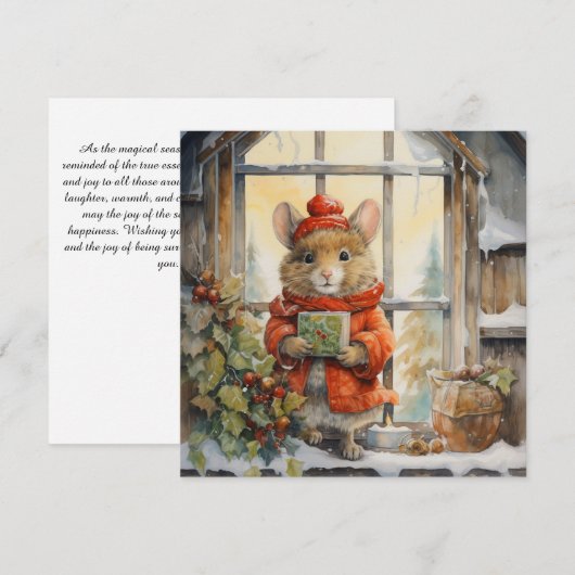 Joyful Jingles: Seasons Greetings シーズンカード (正面/裏面)