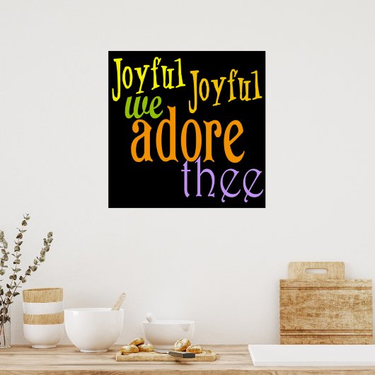 Joyful, Joyful ポスター (キッチン)